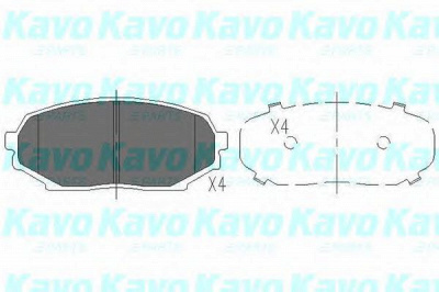 KAVO PARTS kbp3509 -  Комплект тормозных колодок, дисковый тормоз